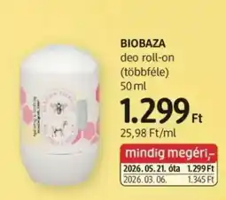 DM BIOBAZA ajánlat