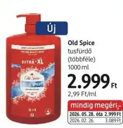 DM OLD SPICE Tusfürdő ajánlat