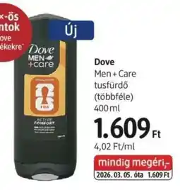DM Dove Men+Care Tusfürdő ajánlat