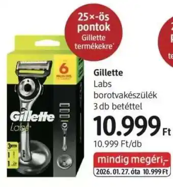 DM Gillette ajánlat