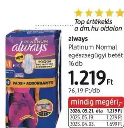 DM always ajánlat