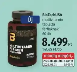 DM BioTechUSA multivitamin tabletta férfiaknak ajánlat