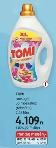 DM Tomi ajánlat