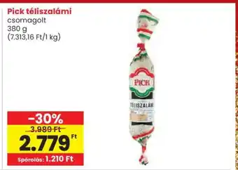 Interspar PICK Téliszalámi ajánlat