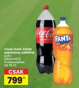 Interspar Coca-Cola, Fanta szénsavas üdítőital ajánlat