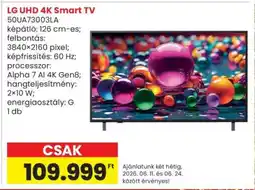 Interspar LG UHD 4K Smart TV ajánlat