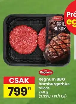 Interspar Regnum BBQ hamburgerhús ajánlat
