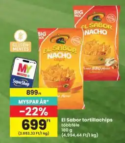 Interspar El Sabor tortillachips ajánlat