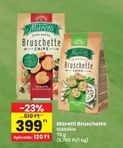 Interspar Maretti bruschette ajánlat