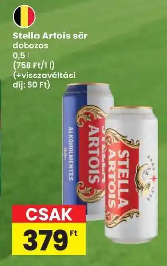 Interspar Stella Artois sör ajánlat
