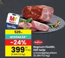 Interspar Regnum füstölt, főtt tarja ajánlat