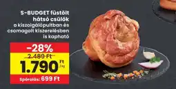 Interspar S-BUDGET füstölt hátsó csülök ajánlat