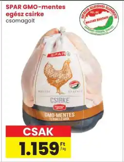 Interspar SPAR GMO-mentes egész csirke ajánlat