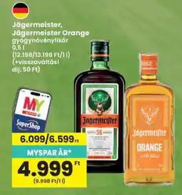 Interspar Jägermeister, Jägermeister Orange ajánlat