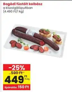 Interspar Bogádi Füstölt Kolbász ajánlat