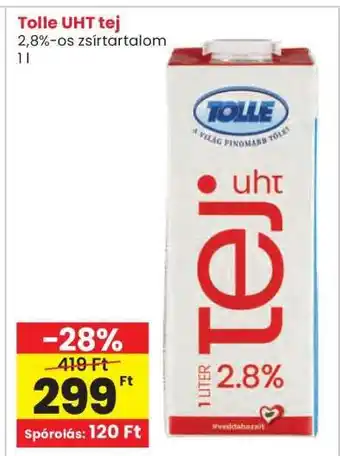 Interspar TOLLE UHT tej ajánlat