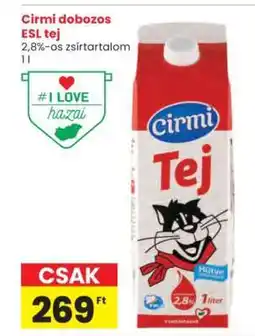 Interspar Cirmi dobozos ESL tej ajánlat