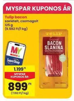 Interspar Tulip bacon ajánlat