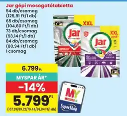 Interspar JAR GÉPI MOSOGATÓTABLETTA ajánlat
