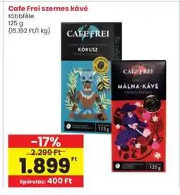 Interspar CAFE FREI Szemes kávé ajánlat