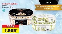 Interspar CARTE D'OR Jégkrém ajánlat