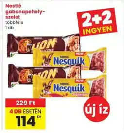 Interspar Nestlé gabonapehely-szelet ajánlat