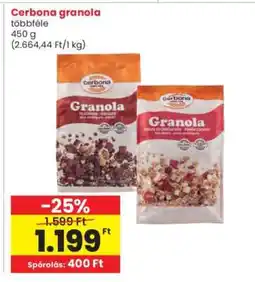 Interspar CERBONA Granola ajánlat