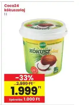 Interspar COCO24 Kókuszolaj ajánlat
