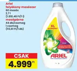 Interspar ARIEL Folyékony mosószer ajánlat