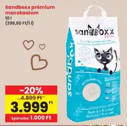 Interspar Sandboxx prémium macskaalom ajánlat