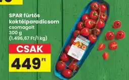 Interspar SPAR fürtös koktélparadicsom ajánlat