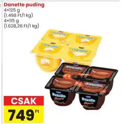 Spar DANETTE Puding ajánlat