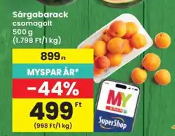 Interspar Sárgabarack ajánlat