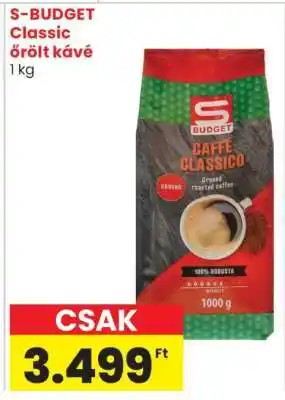 S-BUDGET Classic őrölt kávé