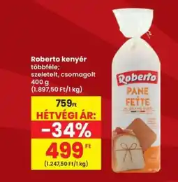 Interspar ROBERTO KENYÉR ajánlat