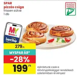 Spar SPAR pizzás csiga ajánlat