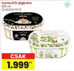 Spar CARTE D'OR Jégkrém ajánlat