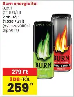 Spar Burn energiaital ajánlat