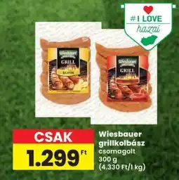 Spar Wiesbauer Grillkolbász ajánlat