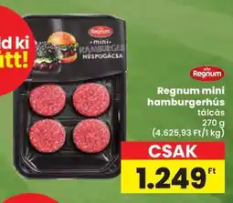 Spar Regnum mini hamburgerhús ajánlat