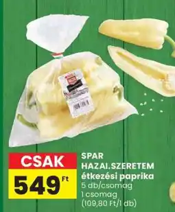 Spar SPAR HAZAI.SZERETEM étkezési paprika ajánlat