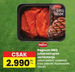 Spar Regnum BBQ juharszirupos sertéstarja ajánlat