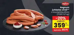 Spar Regnum Juhbeles virsli ajánlat
