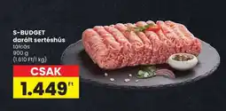 Spar S-BUDGET darált sertéshús ajánlat