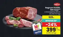 Spar Regnum füstölt, főtt tarja ajánlat
