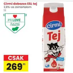 Spar Cirmi dobozos ESL tej ajánlat