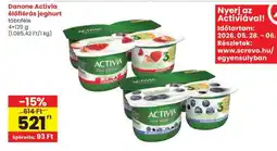 Spar DANONE Activia élőflórás joghurt ajánlat