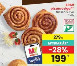 Spar SPAR pizzás csiga ajánlat