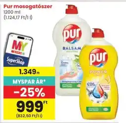 Spar PUR Mosogatószer ajánlat