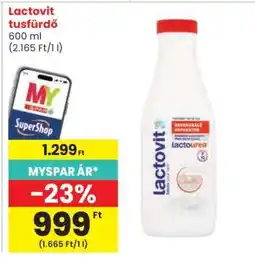 Spar Lactovit tusfürdő ajánlat